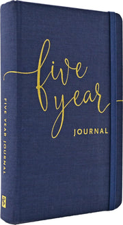 Five Year Journal - Deluxe, Cloth-Bound Edition (1 Minute a Day Is All It Takes!): A Thought a Day for Five Years by Peter Pauper Press Inc