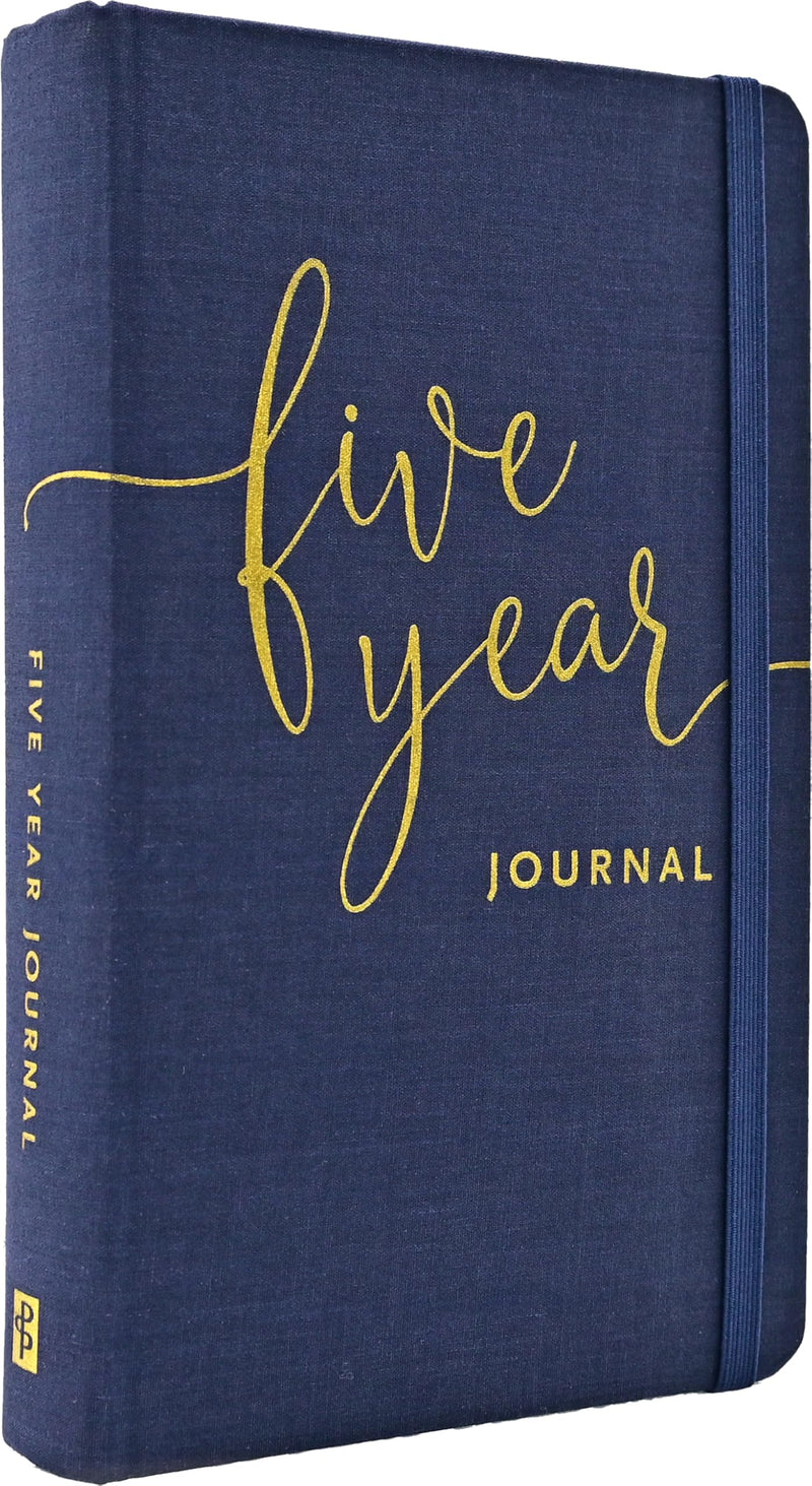 Five Year Journal - Deluxe, Cloth-Bound Edition (1 Minute a Day Is All It Takes!): A Thought a Day for Five Years by Peter Pauper Press Inc