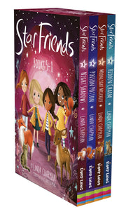 Star Friends 4-Book Boxed Set, Books 5-8: Night Shadows; Poison Potion; Moonlight Mischief; Hidden Charm by Chapman, Linda