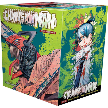 Chainsaw Man Box Set: Includes Volumes 1-11 -- Tatsuki Fujimoto, Paperback