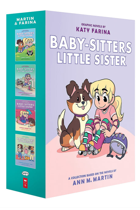Baby-Sitters Little Sister Graphic Novels #1-4: A Graphix Collection -- Katy Farina, Boxed Set