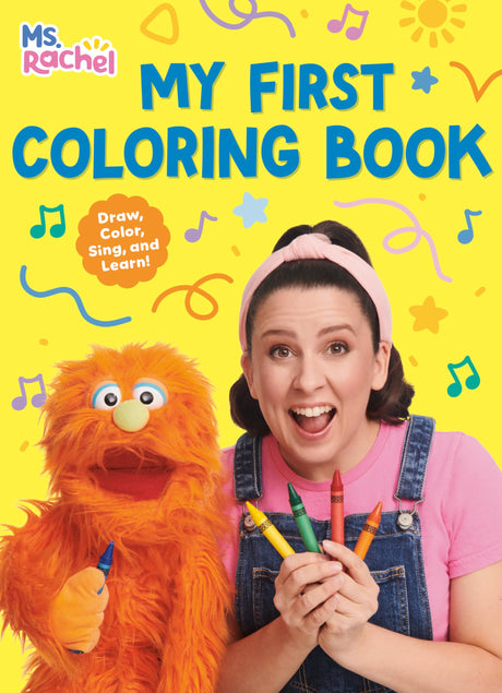 My First Coloring Book (Ms. Rachel) -- MS Rachel, Paperback