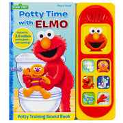 Sesame Street: Potty Time with Elmo Potty Training Sound Book: Potty Training Sound Book by Kaufmann, Kelli