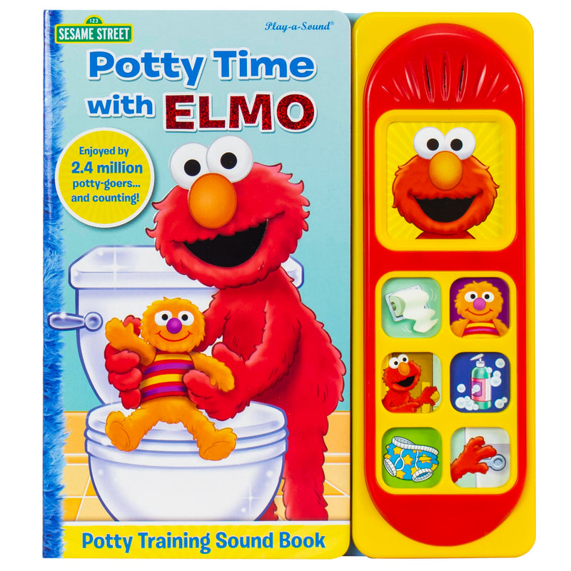 Sesame Street: Potty Time with Elmo Potty Training Sound Book: Potty Training Sound Book by Kaufmann, Kelli