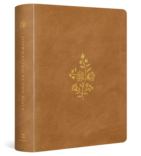 ESV Journaling Study Bible (Trutone Over Board, Nubuck Caramel) -- Wayne Grudem, Bible