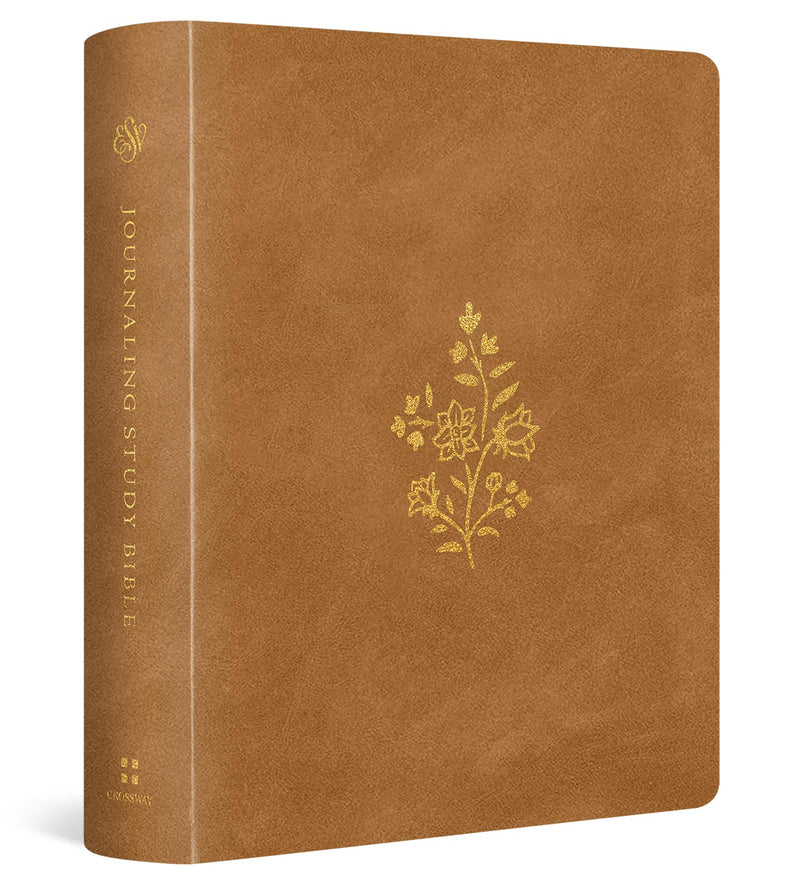 ESV Journaling Study Bible (Trutone Over Board, Nubuck Caramel) by Alexander, T. Desmond