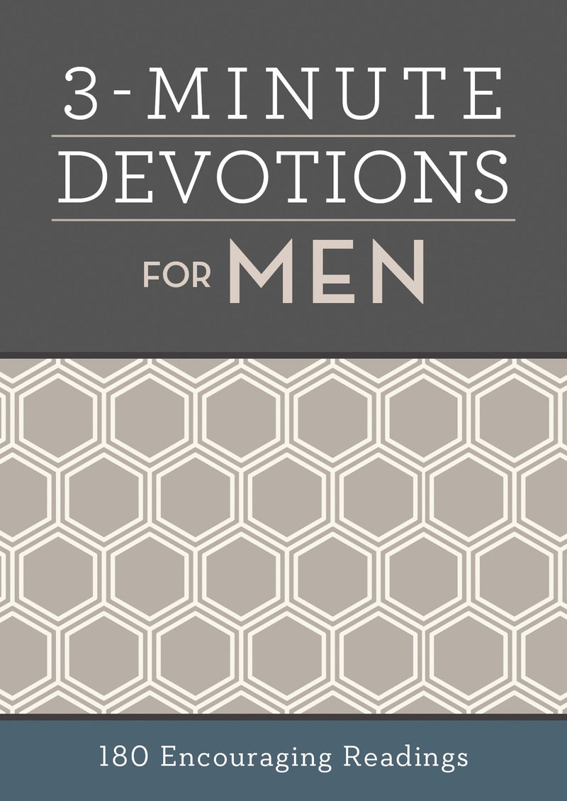 3-Minute Devotions for Men: 180 Encouraging Readings by Compiled by Barbour Staff