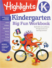 Kindergarten Big Fun Workbook by Highlights Learning