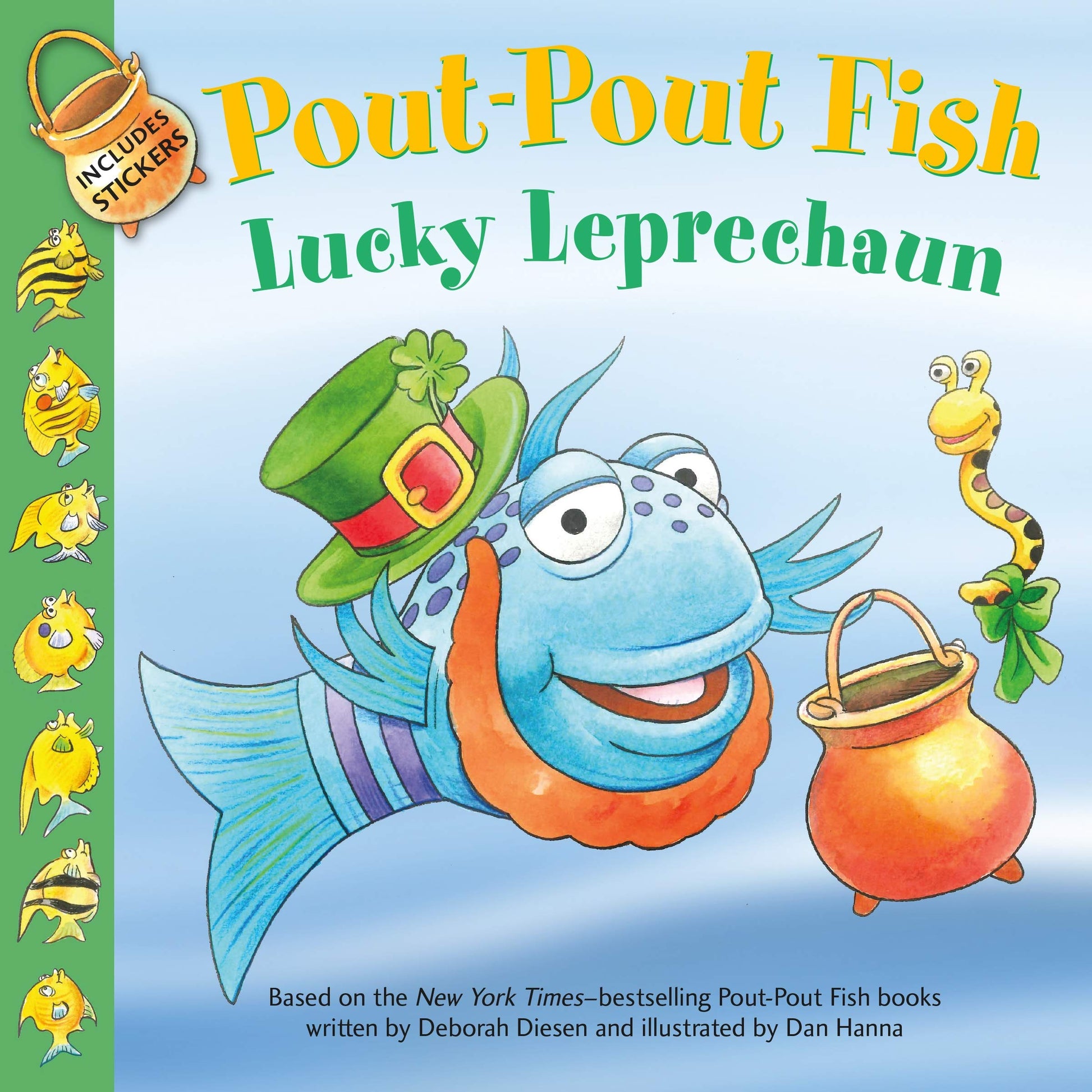 Pout-Pout Fish: Lucky Leprechaun by Diesen, Deborah