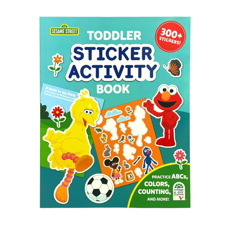 Sesame Street Toddler Sticker Activity Book -- Barry Goldberg, Paperback