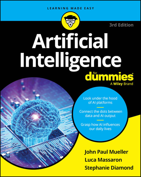 Artificial Intelligence for Dummies -- John Paul Mueller, Paperback