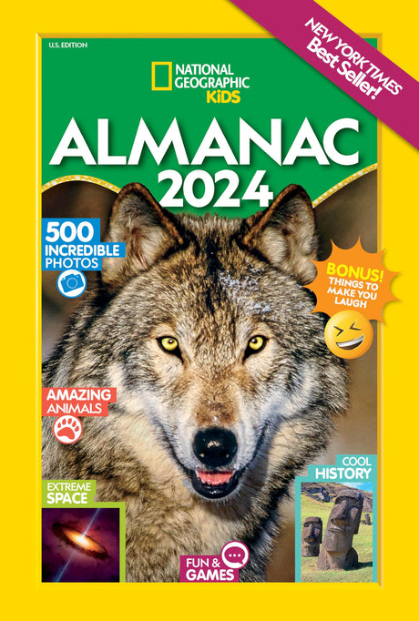 National Geographic Kids Almanac 2024 (Us Edition) -- National Geographic Kids, Paperback