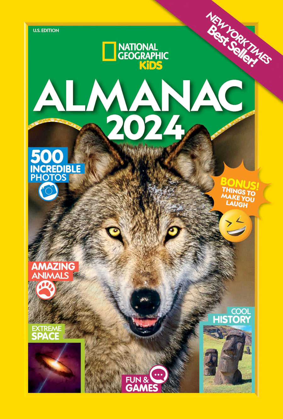 National Geographic Kids Almanac 2024 (Us Edition) -- National Geographic Kids, Paperback