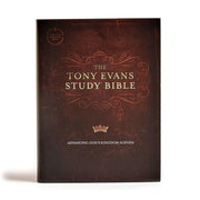 CSB Tony Evans Study Bible, Hardcover: Study Notes and Commentary, Articles, Videos, Easy-To-Read Font by Evans, Tony