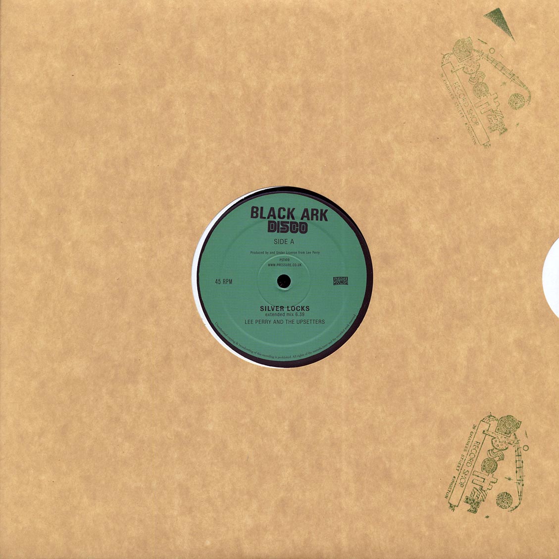 Lee Perry - Silver Locks (Extended Mix)  /  Righteous Flame - Jah Jah Words; The Upsetters - Jah Jah Words Version (rhythm: "Curly Locks") - 12"