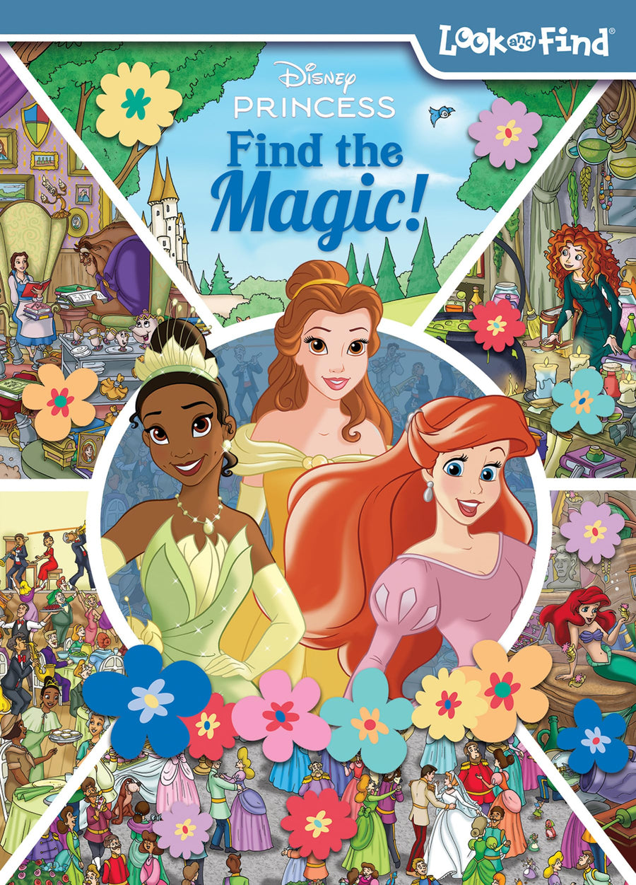 Disney Princess: Find the Magic! Look and Find -- Pi Kids, Hardcover