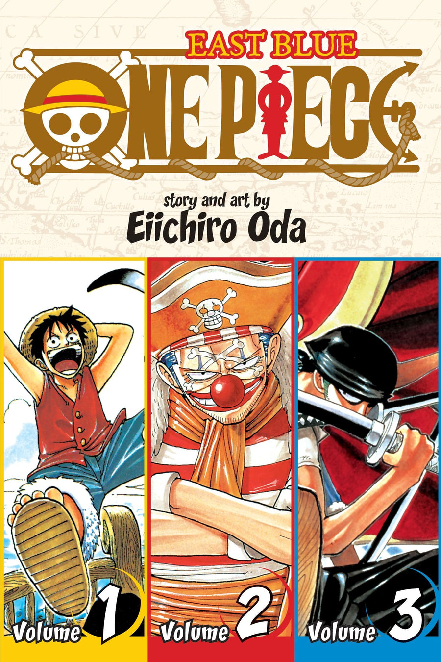 One Piece (Omnibus Edition), Vol. 1 -- Eiichiro Oda, Paperback