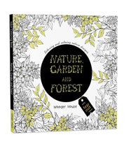 Nature, Garden and Forest: Colouring Books for Adults with Tear Out Sheets by Wonder House Books
