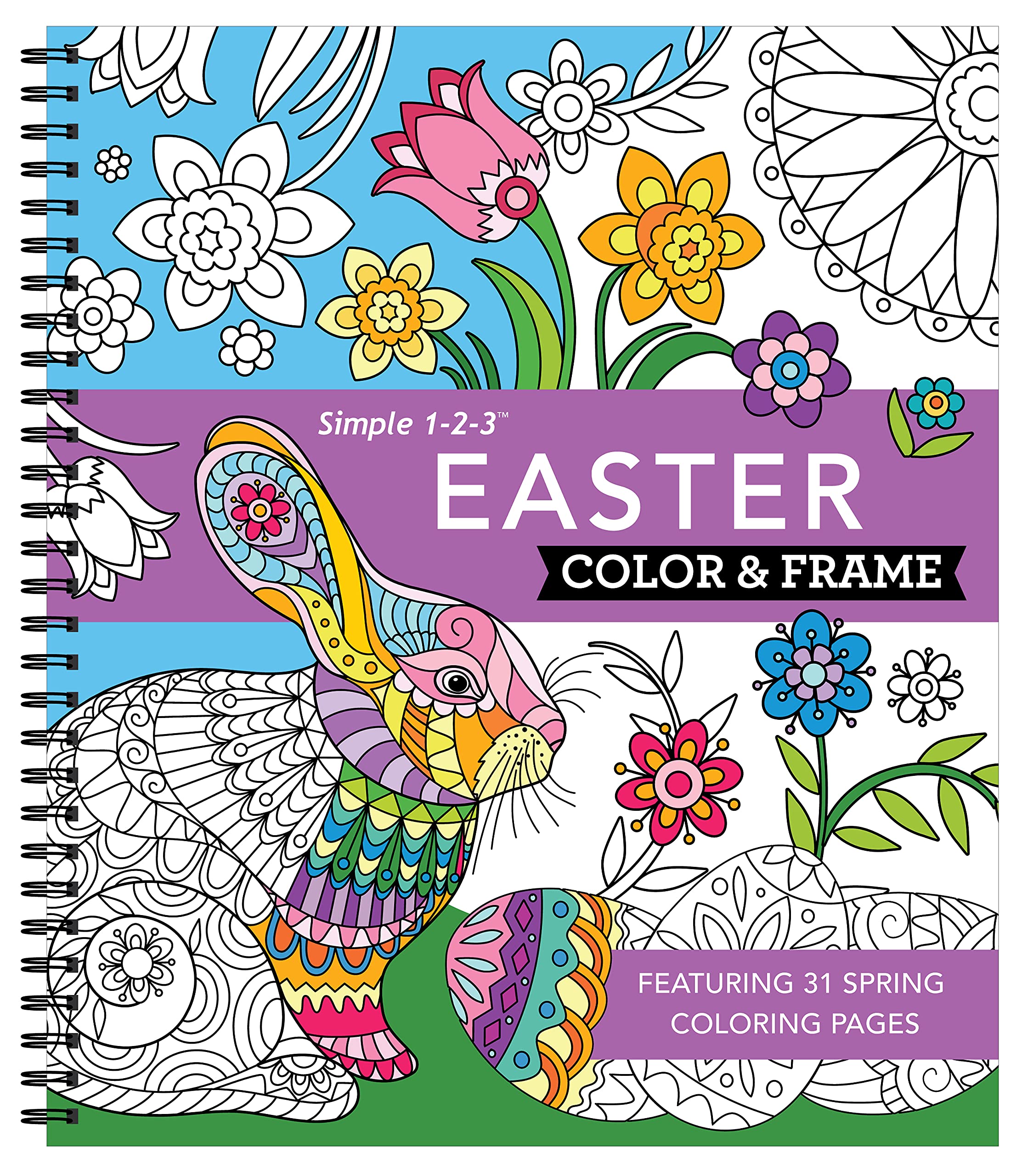 Color & Frame - Easter (Coloring Book) by New Seasons