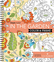 Color & Frame - In the Garden (Adult Coloring Book) by New Seasons