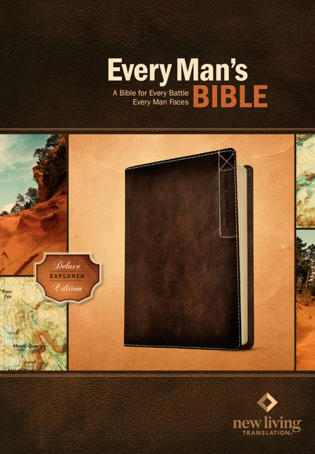 Every Man's Bible-NLT Deluxe Explorer -- New Living Translation, Bible