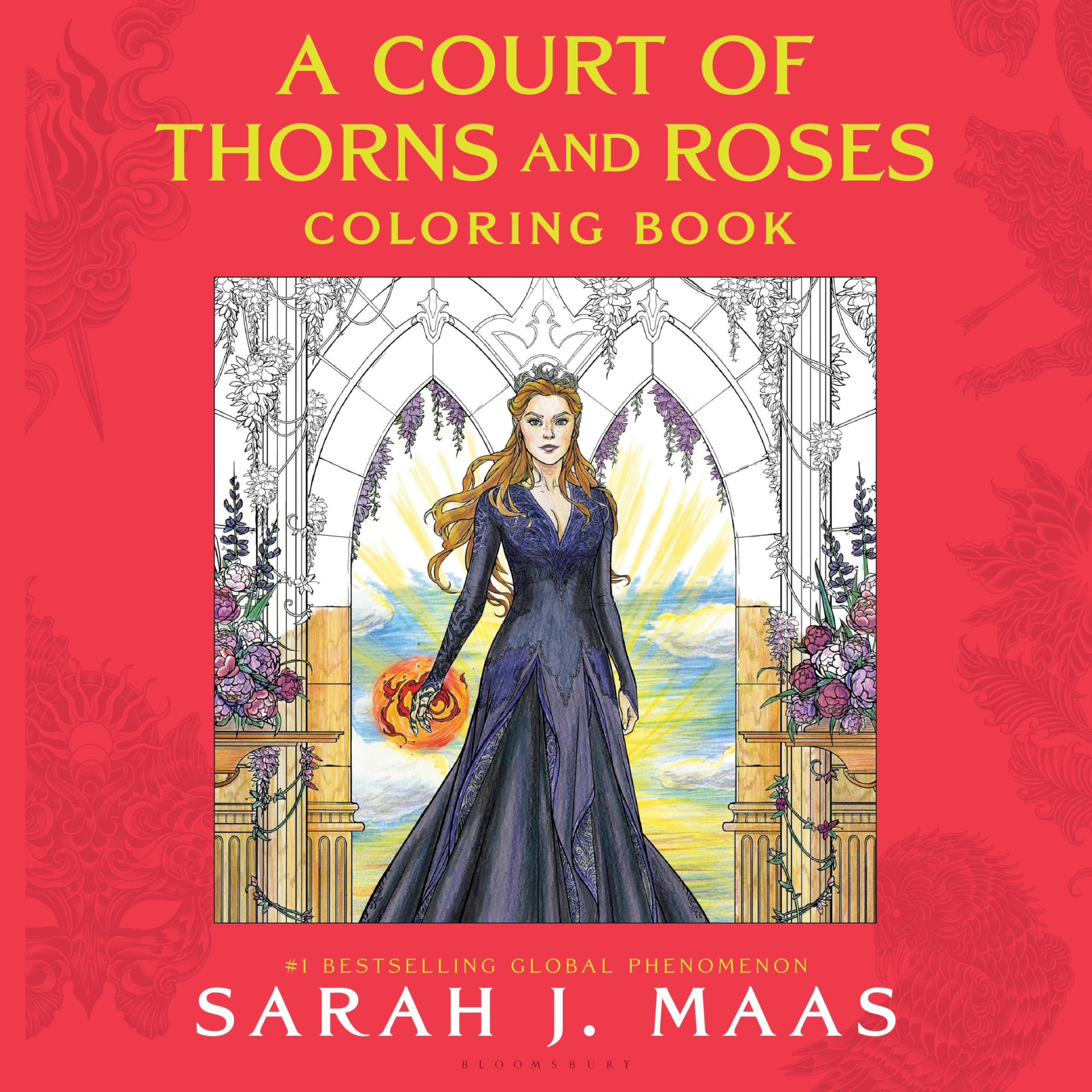 A Court of Thorns and Roses Coloring Book by Maas, Sarah J.