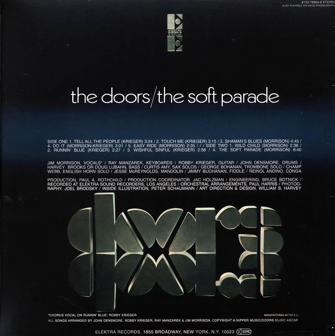 The Doors - Soft Parade (180g) - Vinyl LP, LP