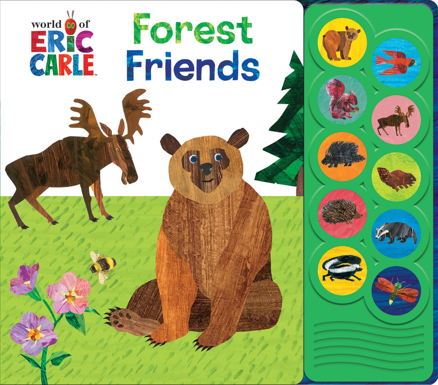 World of Eric Carle: Forest Friends Sound Book [With Battery] -- Pi Kids, Board Book