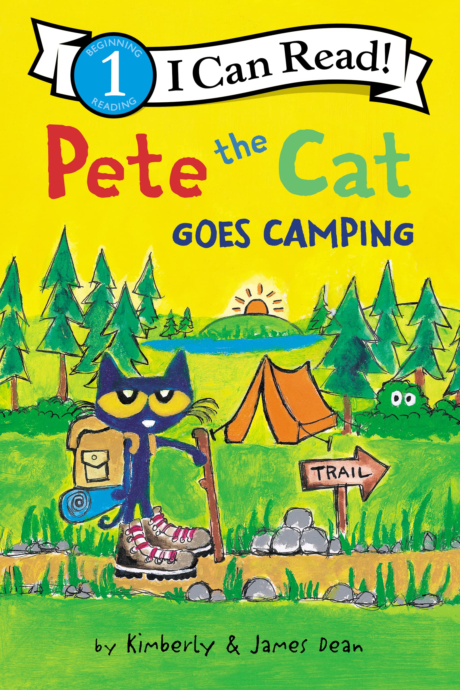 Pete the Cat Goes Camping by Dean, James