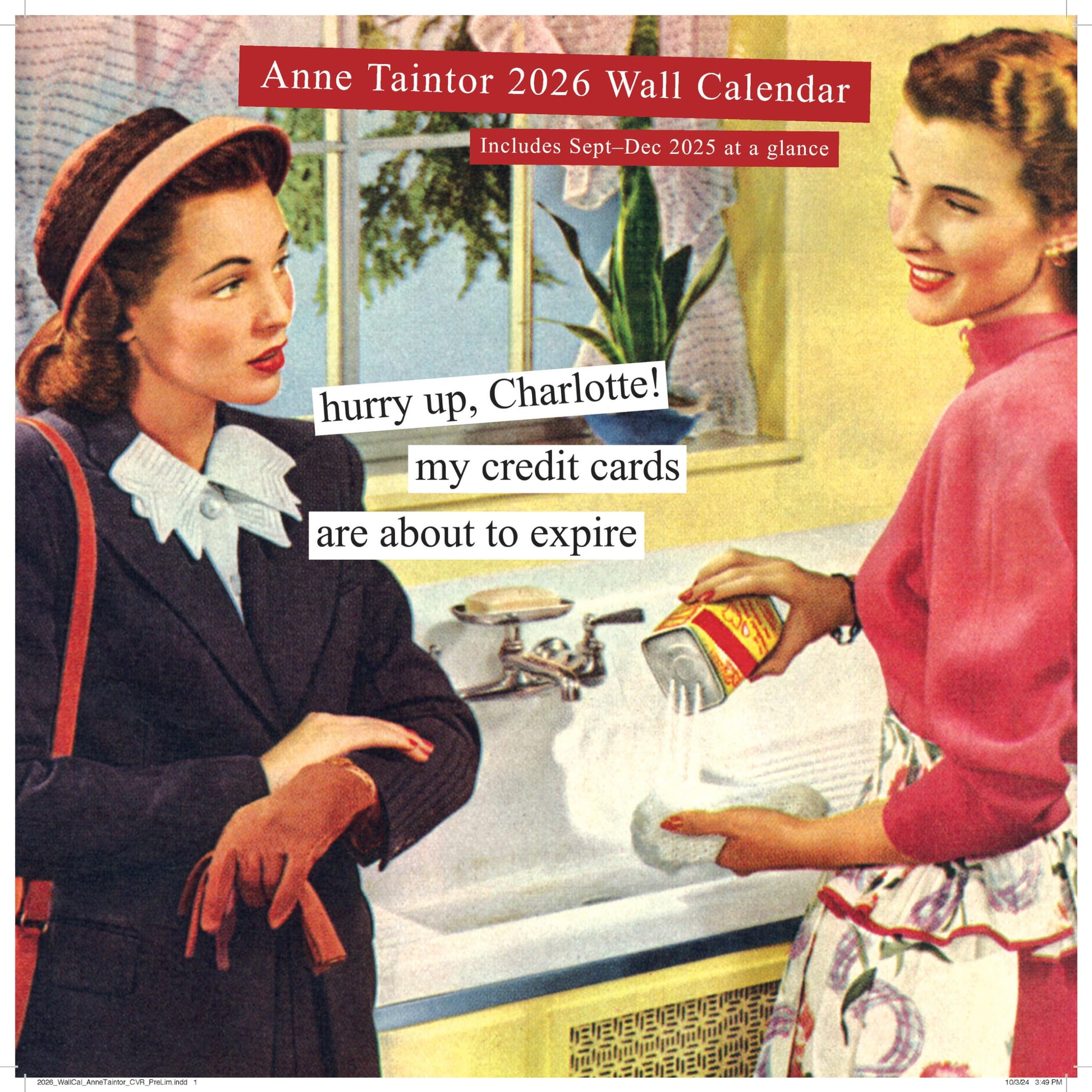 Anne Taintor 2026 Wall Calendar by Taintor, Anne