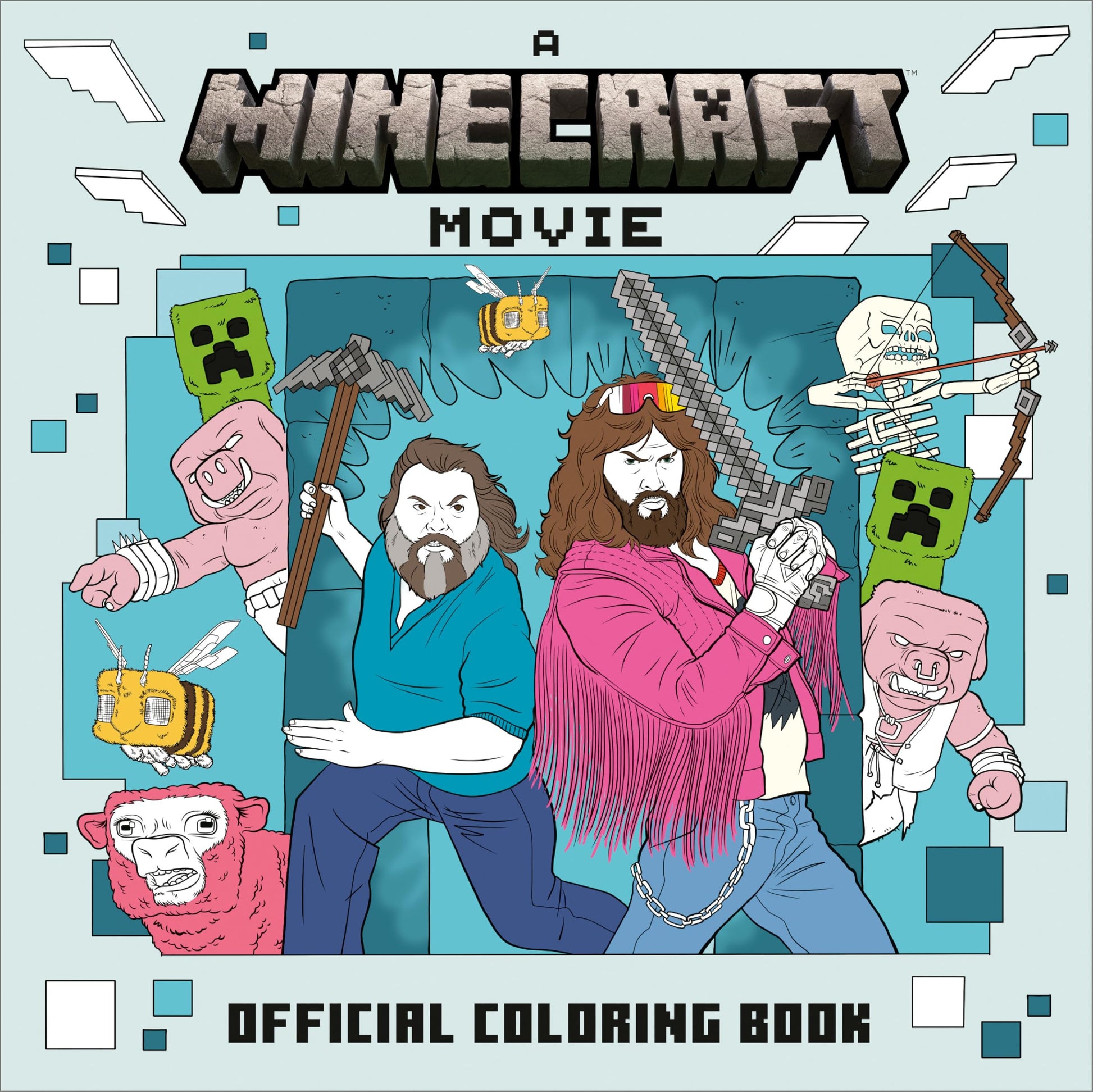 A Minecraft Movie Official Coloring Book by Mojang Ab