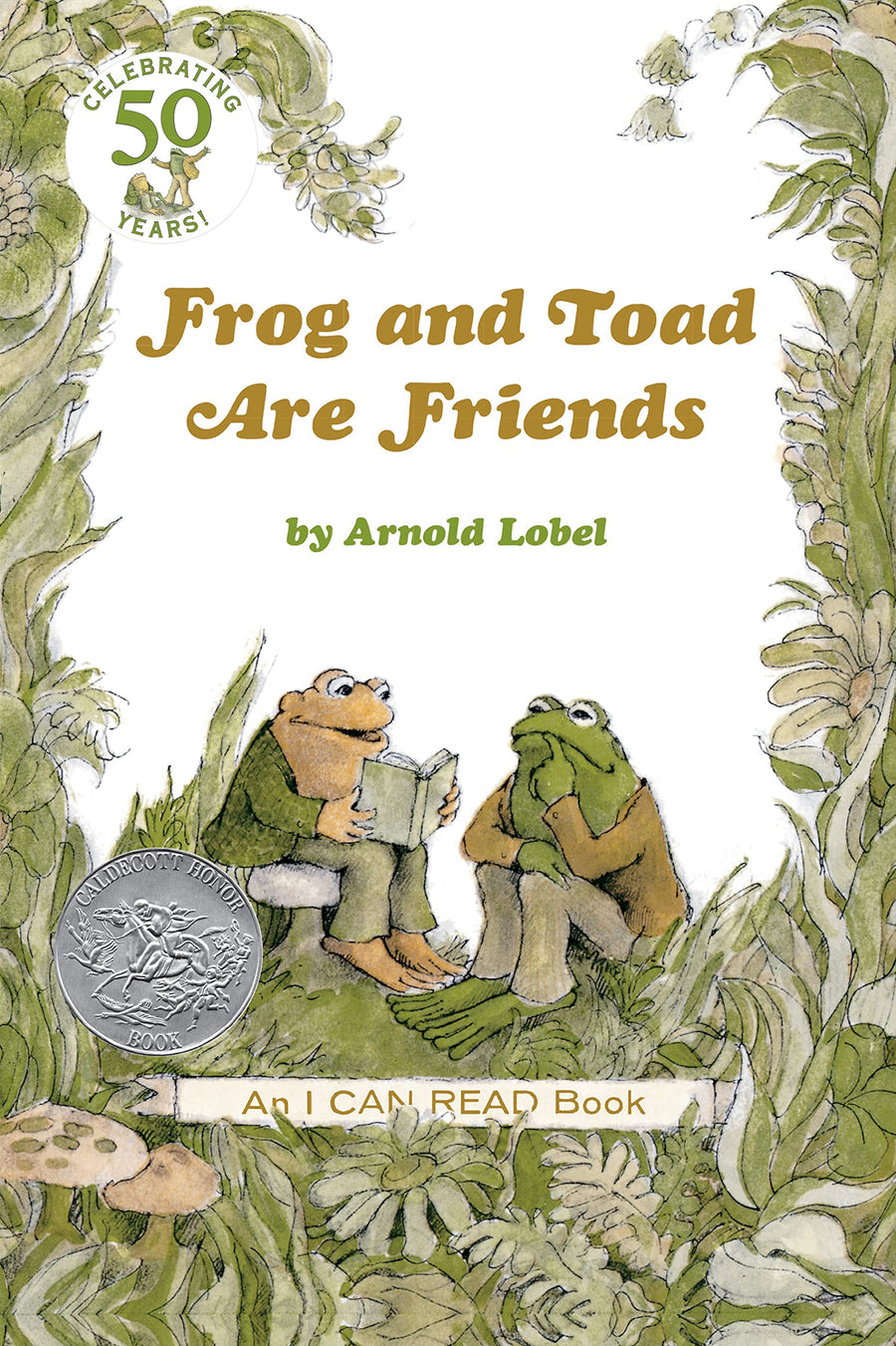 Frog and Toad Are Friends: A Caldecott Honor Award Winner from the Classic Animal Friendship and Adventure Series, Great for Growing Reading Skills an -- Arnold Lobel, Paperback