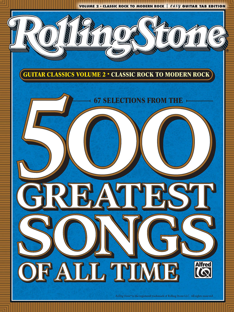 RollingStone guitar classics, volume 2: Classic Rock to Modern Rock by Alfred Music