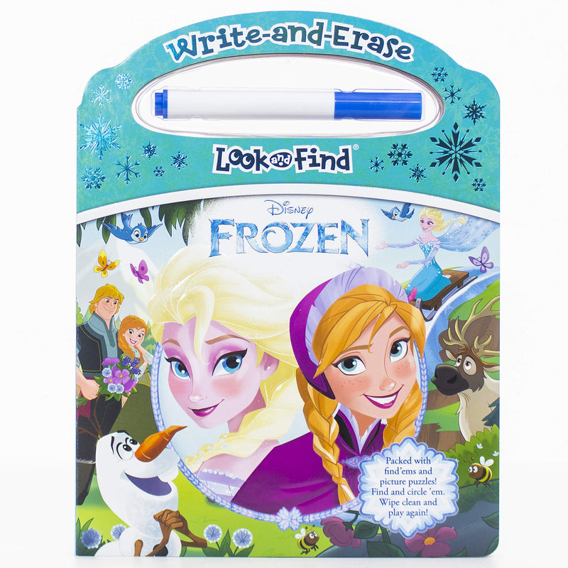 Disney Frozen: Write-And-Erase Look and Find: Write-And-Erase Look and Find by Pi Kids