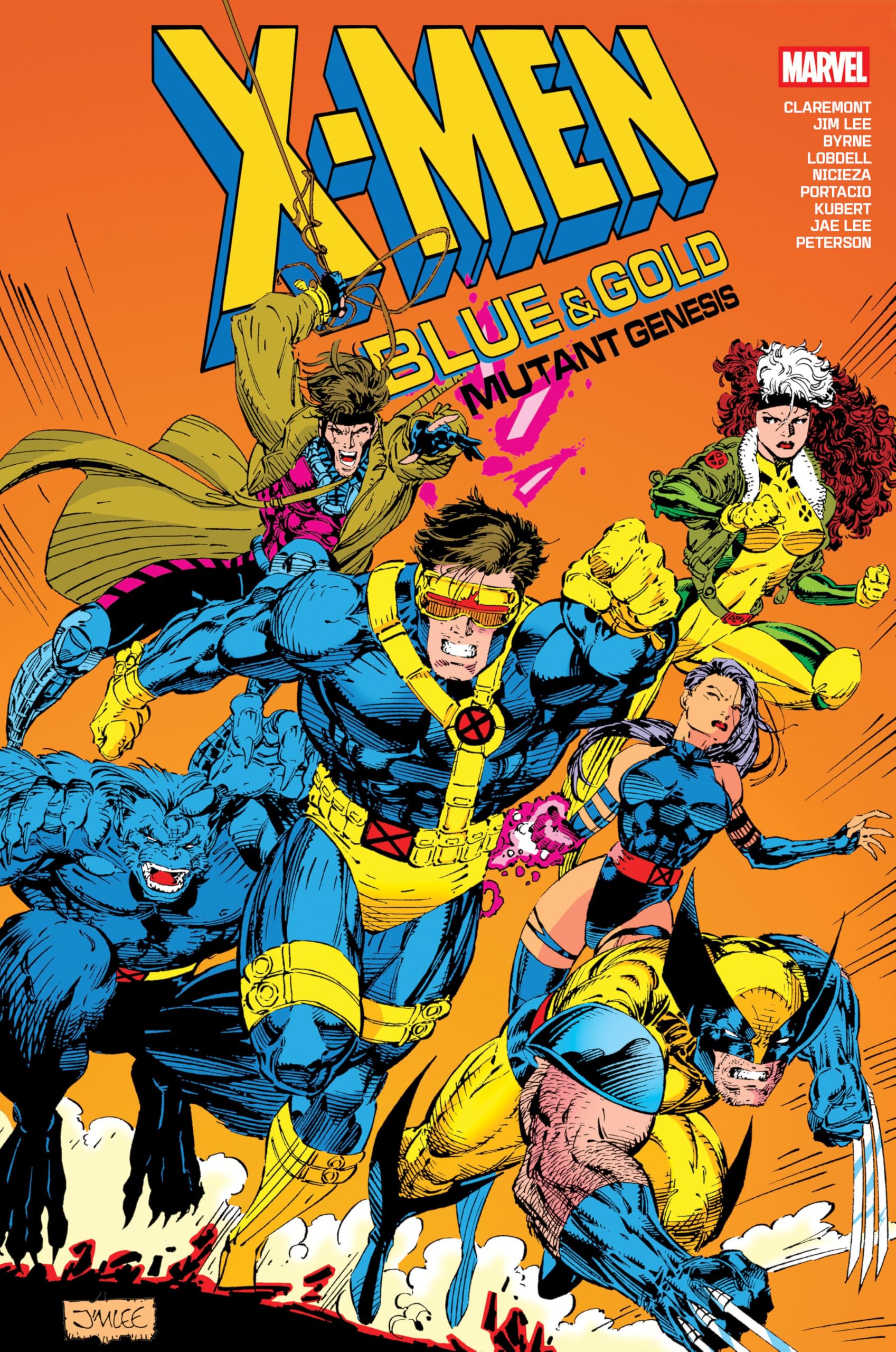 X-Men: Blue & Gold - Mutant Genesis Omnibus by Claremont, Chris