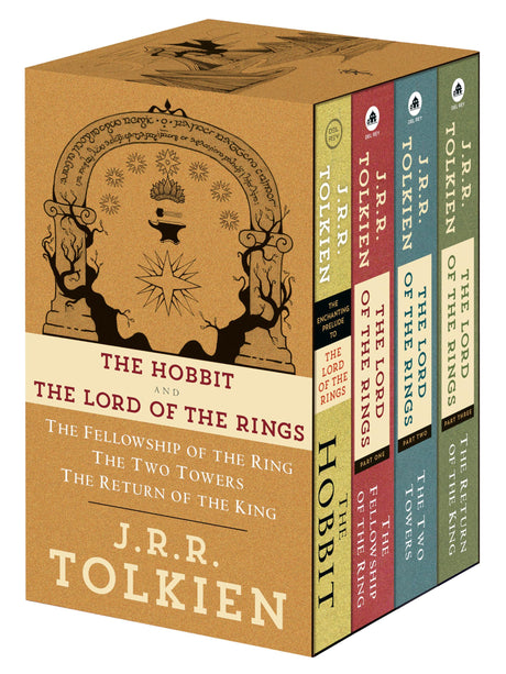 J.R.R. Tolkien 4-Book Boxed Set: The Hobbit and the Lord of the Rings: The Hobbit, the Fellowship of the Ring, the Two Towers, the Return of the King -- J. R. R. Tolkien, Boxed Set