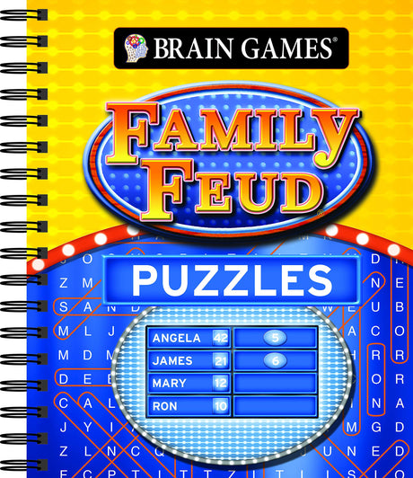 Brain Games - Family Feud Word Search -- Publications International Ltd, Spiral