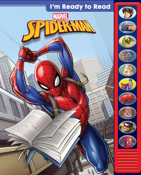 Marvel Spider-Man: I'm Ready to Read Sound Book [With Battery] -- Pi Kids, Hardcover