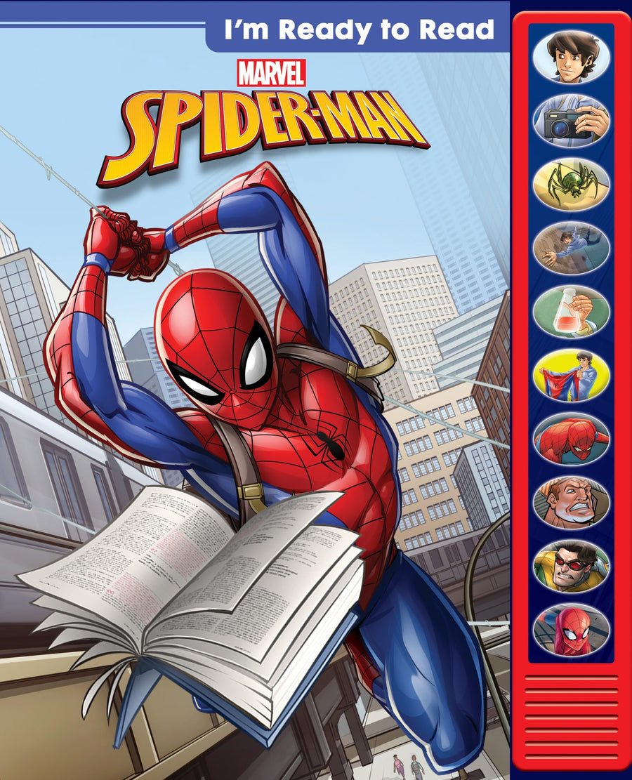Marvel Spider-Man: I'm Ready to Read Sound Book [With Battery] -- Pi Kids, Hardcover