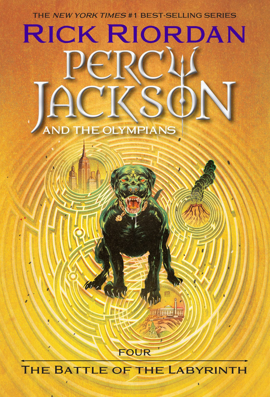 Percy Jackson and the Olympians, Book Four: The Battle of the Labyrinth -- Rick Riordan, Paperback