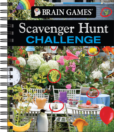 Brain Games - Scavenger Hunt Challenge: Volume 2 -- Publications International Ltd, Spiral