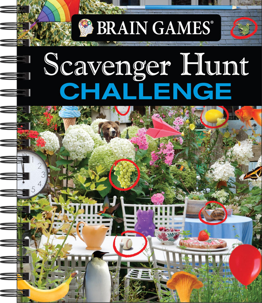 Brain Games - Scavenger Hunt Challenge: Volume 2 -- Publications International Ltd, Spiral