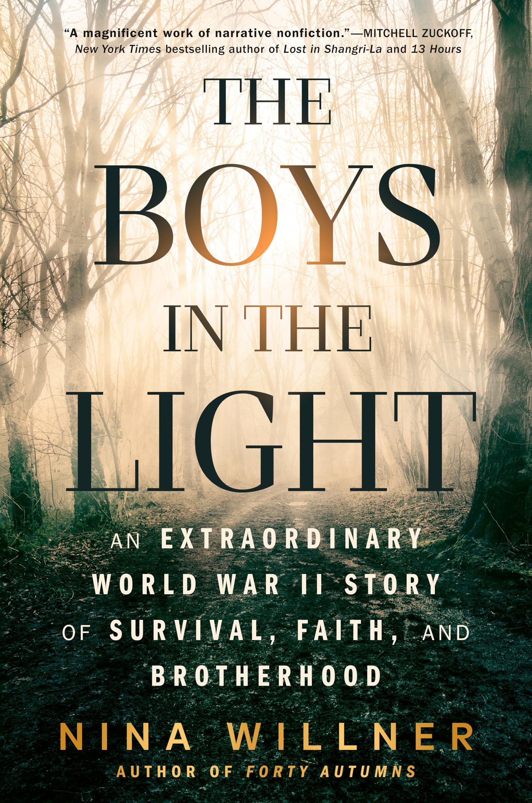 The Boys in the Light: An Extraordinary World War II Story of Survival, Faith, and Brotherhood by Willner, Nina