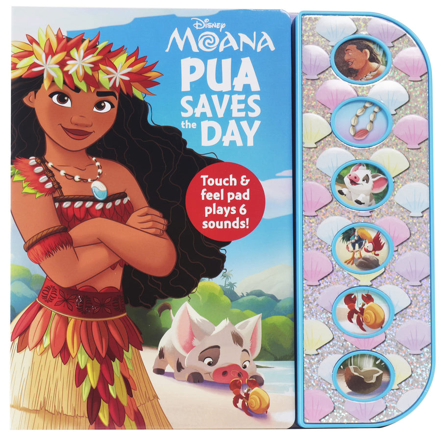 Disney Moana: Pua Saves the Day Sound Book [With Battery] -- Pi Kids, Board Book