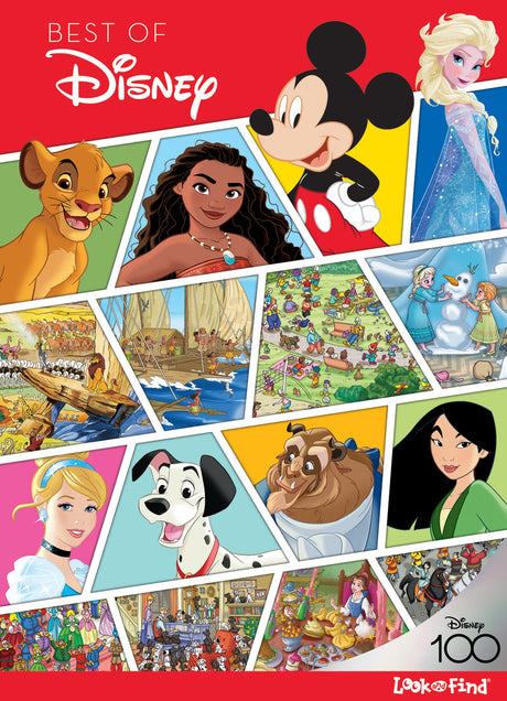 Disney: Best of Disney Look and Find -- Pi Kids, Hardcover
