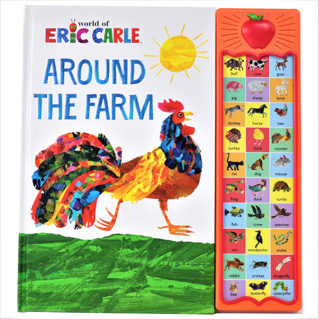 World of Eric Carle: Around the Farm Sound Book [With Battery] -- Pi Kids, Hardcover