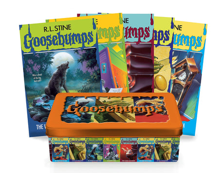 Goosebumps Retro Fear Set: Limited Edition Tin -- R. L. Stine, Paperback