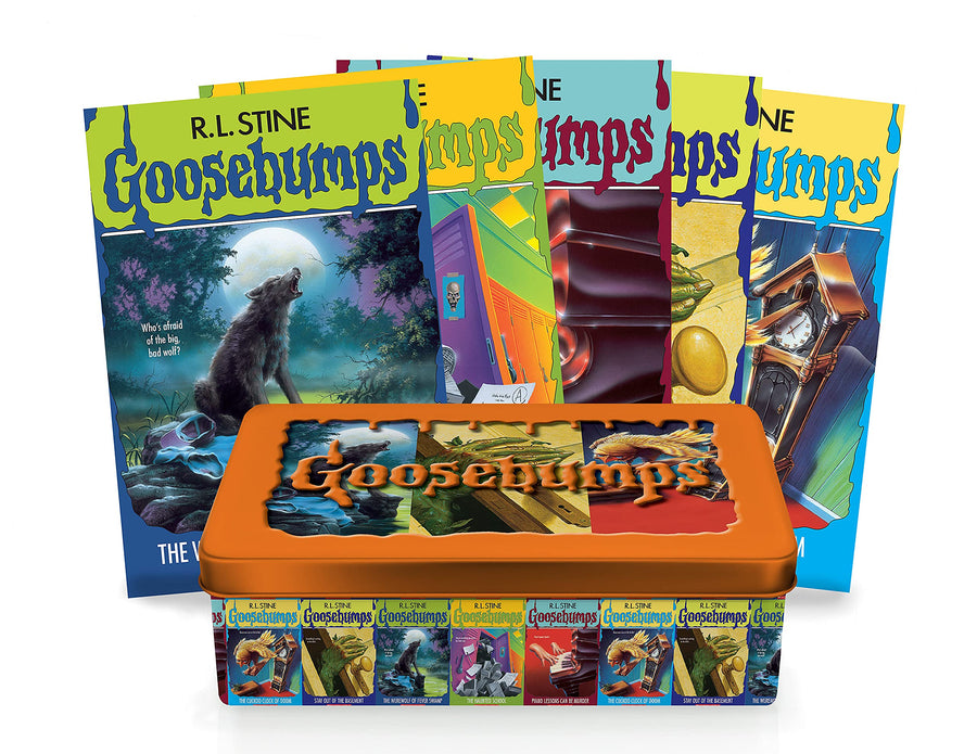Goosebumps Retro Fear Set: Limited Edition Tin -- R. L. Stine, Paperback