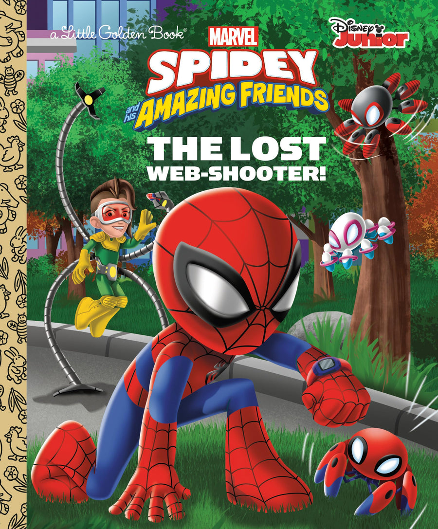 The Lost Web-Shooter! (Marvel Spidey and His Amazing Friends) -- Golden Books, Hardcover