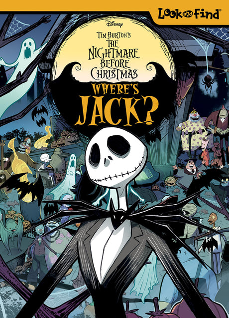 Disney Tim Burton's the Nightmare Before Christmas Look and Find -- Pi Kids, Hardcover